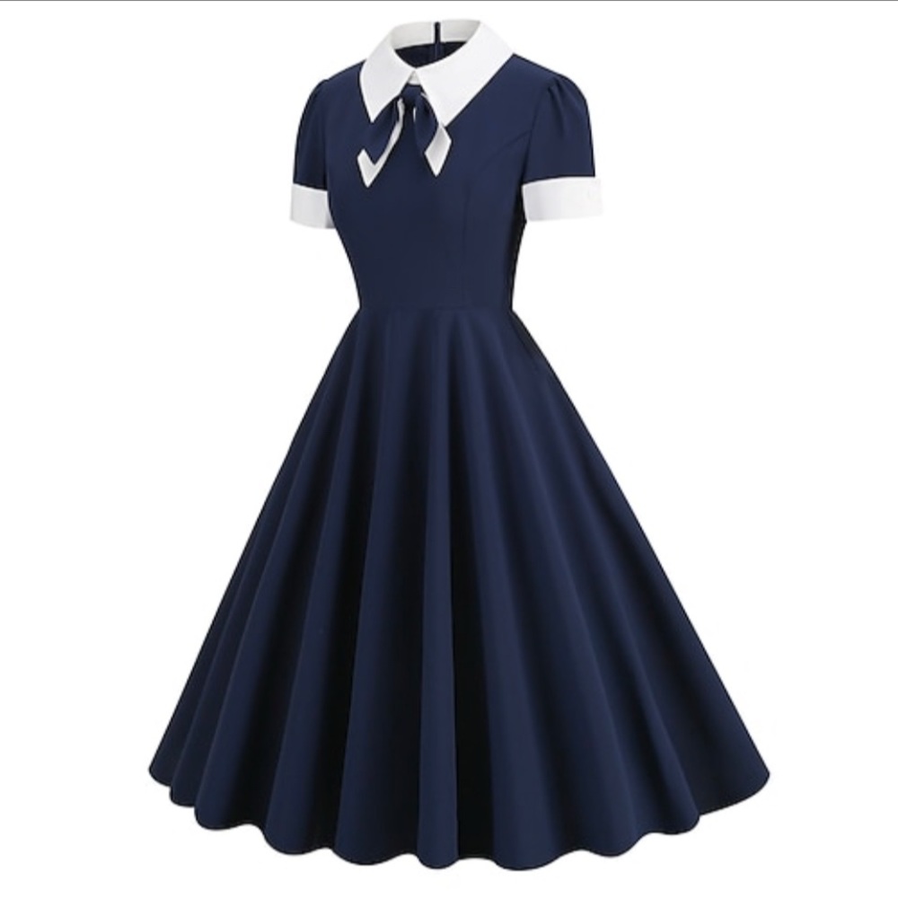 Retro Vintage 1950’s Vacation Dress Flare